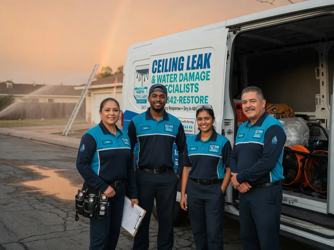 Ceiling Leak Cleanup company in Charlotte Hall, MD